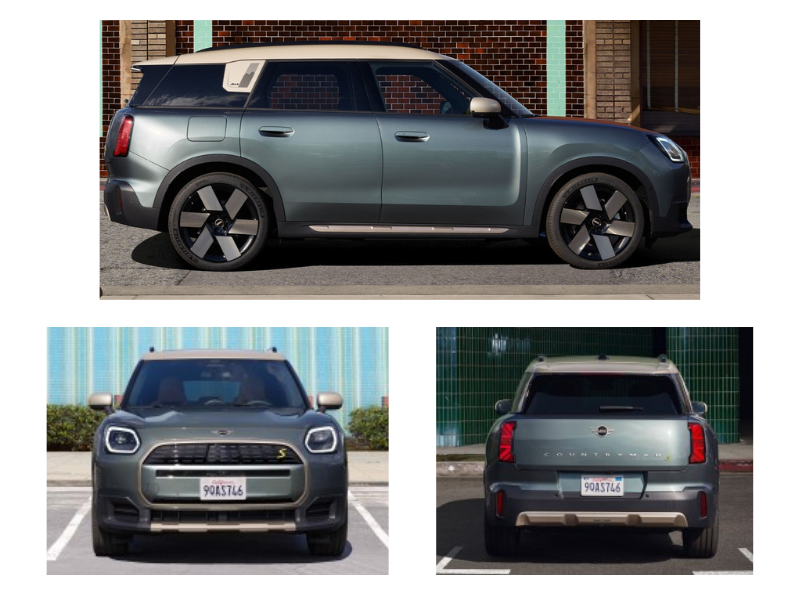 Mini Countryman Electric Exterior Design