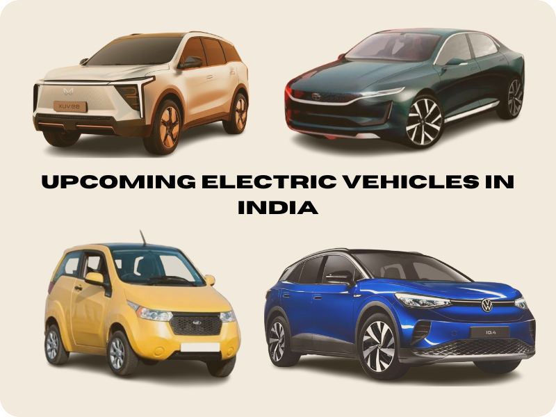 Upcoming Electric Vehicles in India