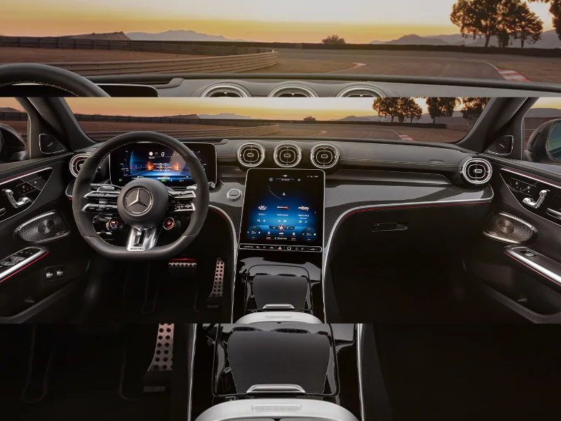 AMG C63 S E  Luxurious Interior