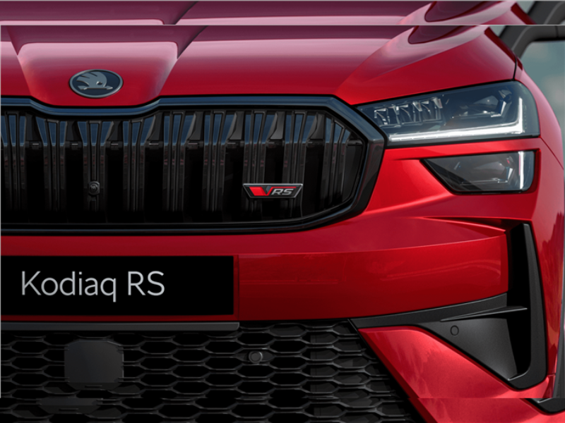 New Skoda Kodiaq RS: LED headlights