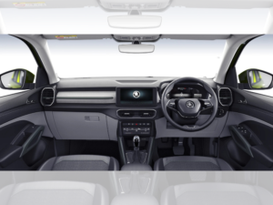 New Skoda Kylaq interior