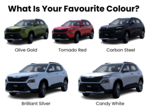 New Skoda Kylaq_ Colours Options