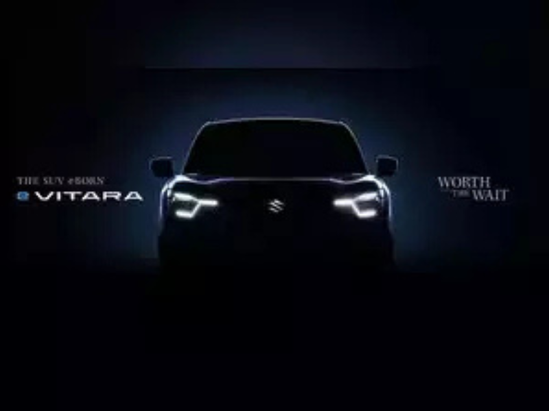 Maruti e Vitara Teased Ahead of Bharat Mobility Expo 2025 Debut