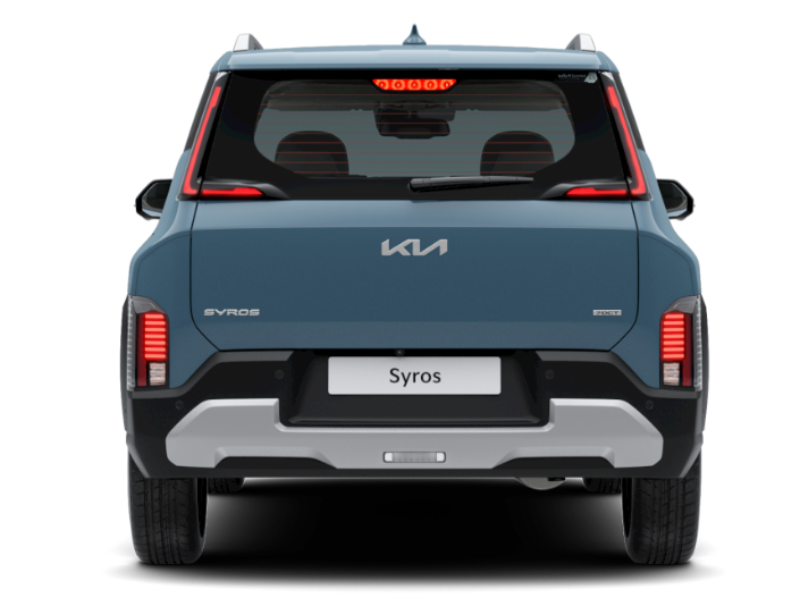 New Kia Syros SUV Rear View