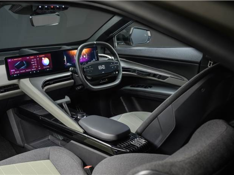 New Mahindra BE 6 Interior View