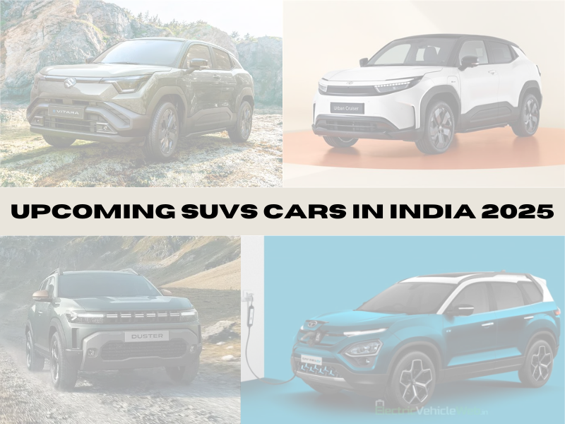 Upcoming SUVs Cars In India 2025